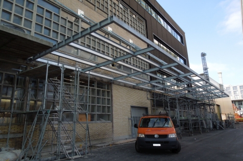 Vordach MAN Z&uuml;rich