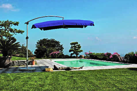 Freiarm-Sonnenschirm Pendalex V+