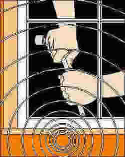 &Uuml;berwachung auf Bewegung