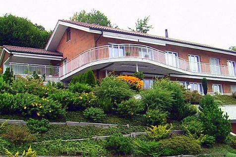 Gebogenes Staketengel&auml;nder