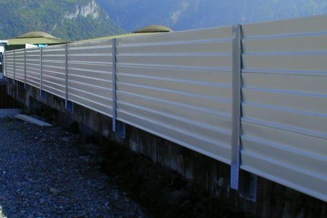 L&auml;rmschutz bei einem Einkaufscenter