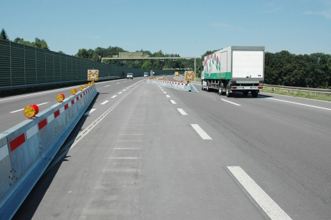 Muels verschwenkt auf &Uuml;berholspur