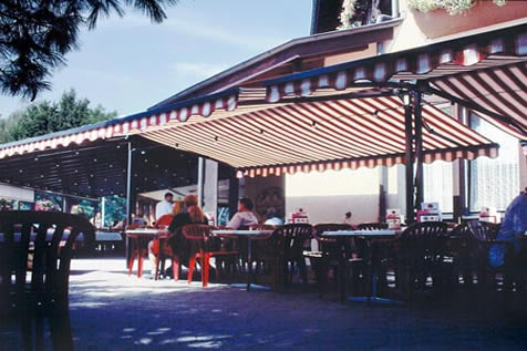 Frei stehende Beschattung "Ombramobil"