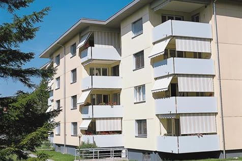 Senkrechtbeschattung Typ "Universal"